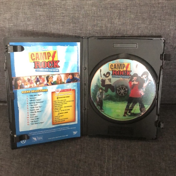 Camp Rock Extended Rock Star Edition Disney DVD - Picture 4 of 6